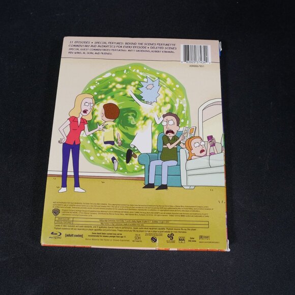 Rick & Morty Seasons 1-3 Blu-Ray Box Sets - Picture 3 of 8